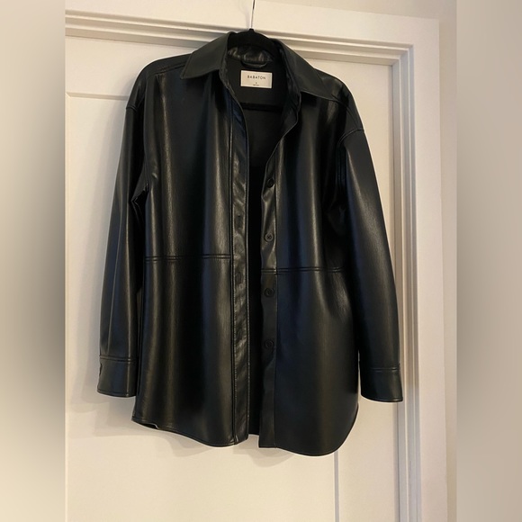 NWOT Aritzia Babaton Pelli shirt jacket - Picture 2 of 3